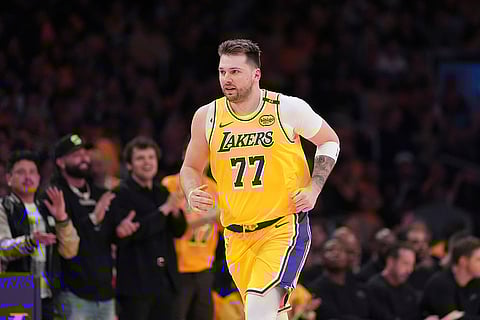 NBA 2024-25: Lakers guard Luka Doncic