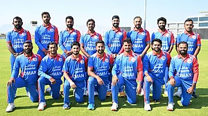 Photo: X | Oman Cricket : Oman national cricket team.