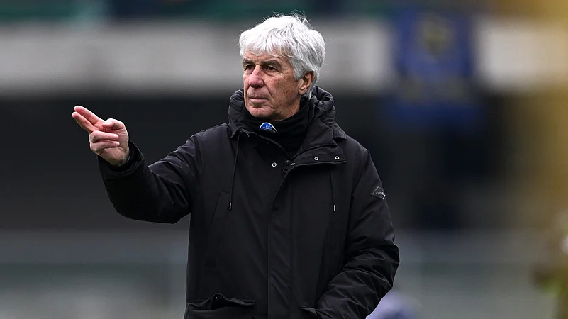 Atalanta coach Gian Piero Gasperini