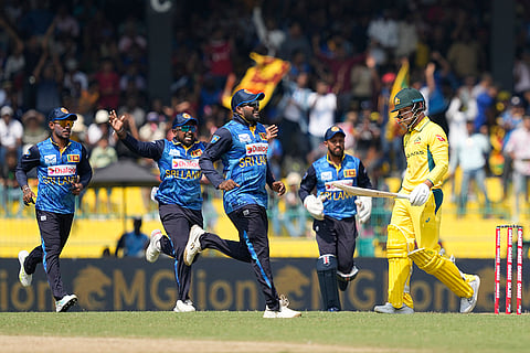 SL vs AUS 1st ODI: Australia's Jake Fraser-McGurk leaves the ground after losing his wicket