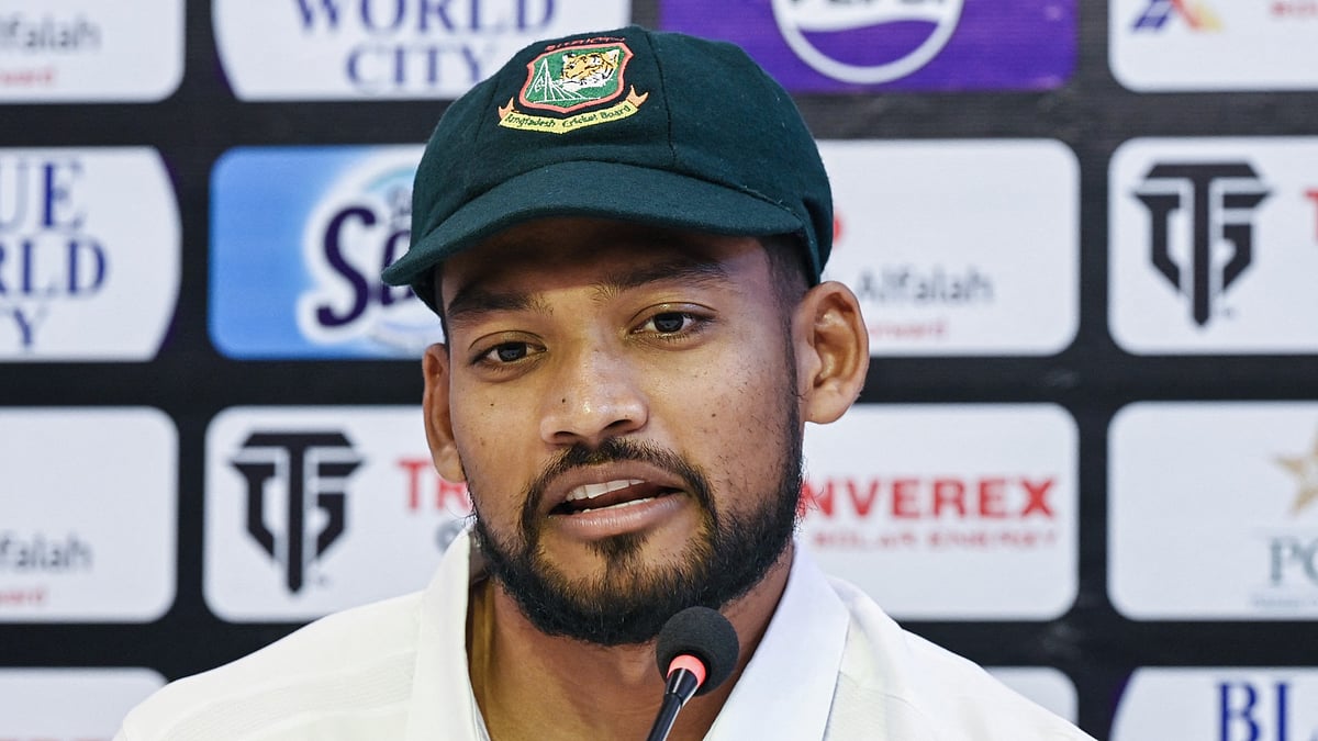 Bangladesh captain Najmul Hossain Shanto