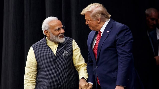 X/@TimesAlgebraIND : PM Modi with US President Donald Trump