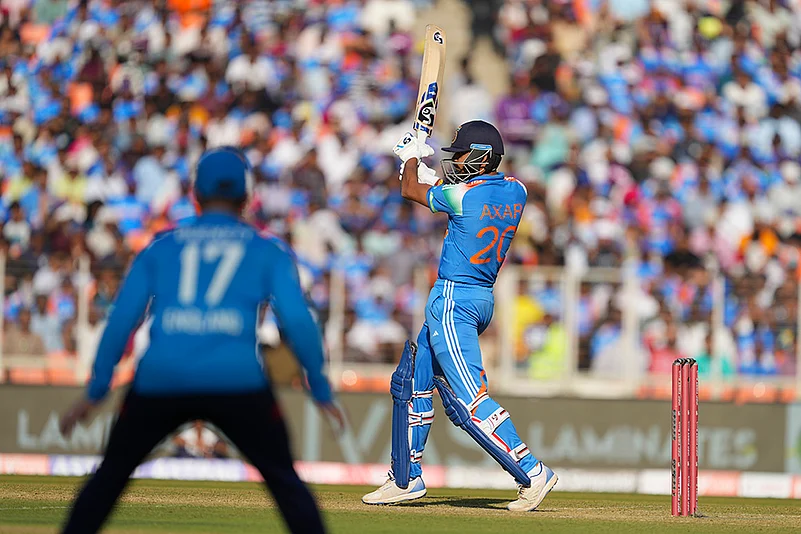 India Vs England IND vs ENG 3rd ODI Cricket Live Pics From Ahmedabad: Axar Patel