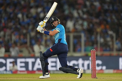 IND vs ENG 3rd ODI: England's Joe Root plays a shot 