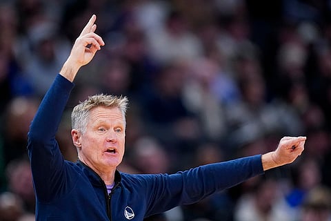 NBA 2024-25: Warriors coach Steve Kerr directs his team
