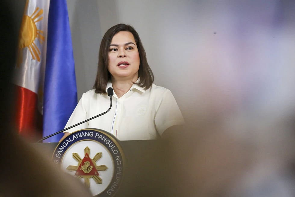 AP : Philippine Vice President Sara Duterte 