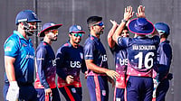 India At ICC T20 World Cup 2026: Know Your Opponents – USA | Photo: X/usacricket : File photo of USA cricket team in action against Namibia.