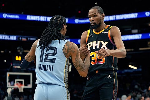 NBA Basketball: Memphis Grizzlies vs Phoenix Suns