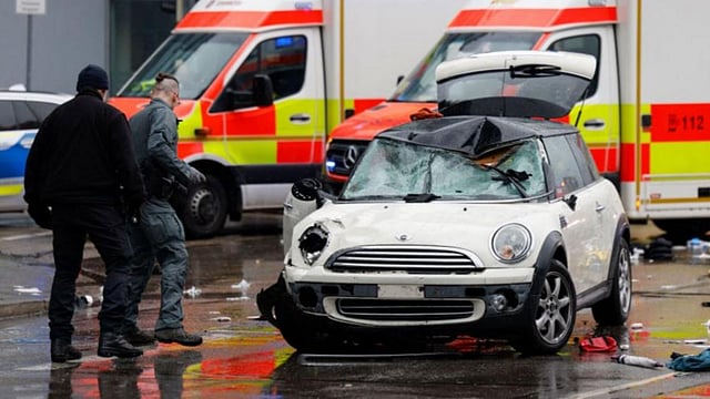 Germany: 28 Injured After Car Rams Into Crowd In Munich, Driver Detained 