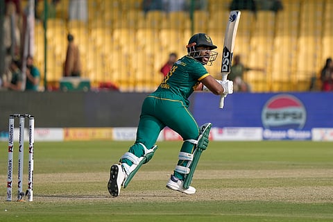 PAK vs SA ODI Cricket: South Africa's Temba Bavuma bats