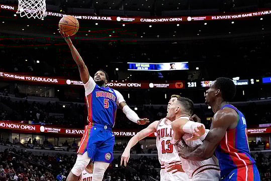 NBA: Malik Beasley Fires Detroit Pistons Past Chicago Bulls