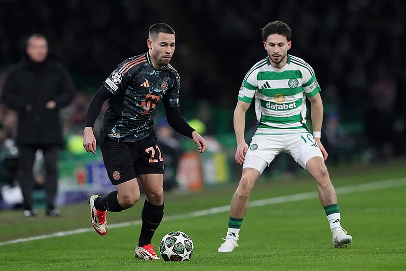 Britain Soccer Champions League playoff first leg Celtic Glasgow Vs Bayern Munich: Raphael Guerreiro