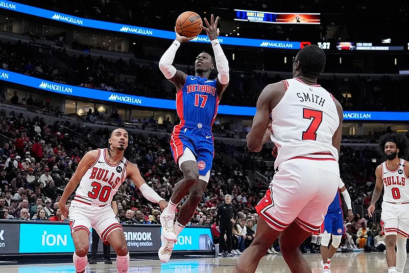 NBA Basketball: Detroit Pistons vs Chicago Bulls