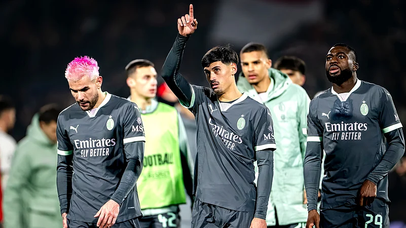 Milan suffered a 1-0 defeat to Feyenoord