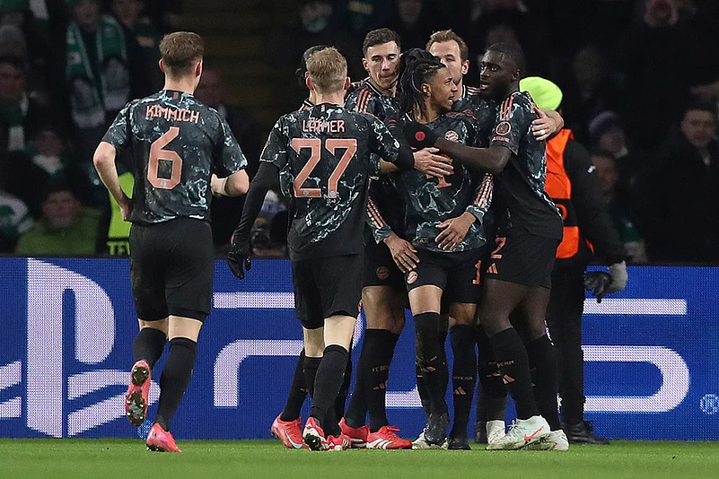Britain Soccer Champions League playoff first leg Celtic Glasgow Vs Bayern Munich: Michael Olise