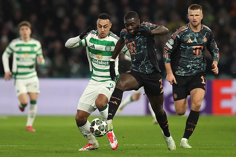 Britain Soccer Champions League playoff first leg Celtic Glasgow Vs Bayern Munich: Adam Idah