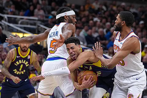 Basketball: Indiana Pacers vs New York Knicks