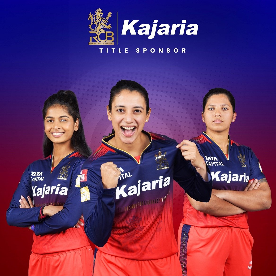 Kajaria Continue Association With RCB Women’s Team For 3rd year