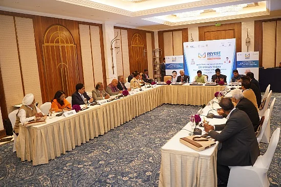 Madhya Pradesh CM Dr. Mohan Yadav at the meeting