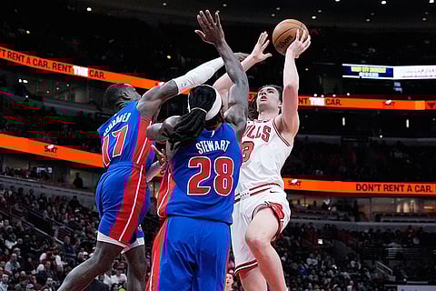 Basketball: Chicago Bulls vs Detroit Pistons