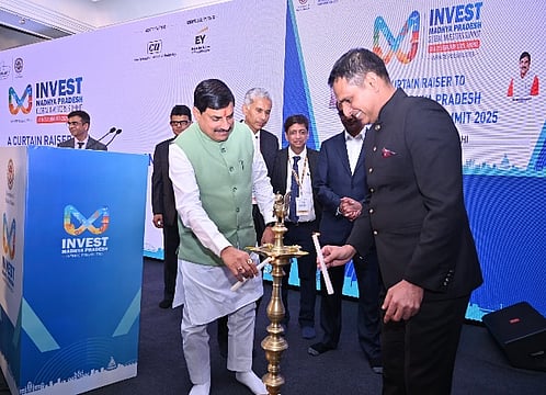 Chief Minister Dr. Yadav Attended The Curtain Raiser Event For GIS-2025 In New Delhi