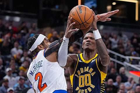 Basketball: New York Knicks vs Indiana Pacers