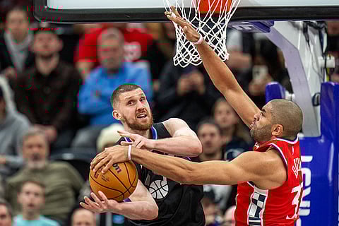 NBA Basketball Game: Utah Jazz vs Los Angeles Clippers
