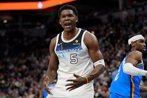 NBA 2024-25: Timberwolves guard Anthony Edwards