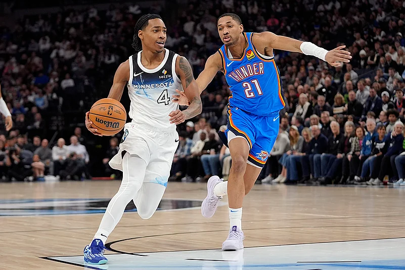 NBA Basketball game Minnesota Timberwolves vs Oklahoma City Thunder: Rob Dillingham