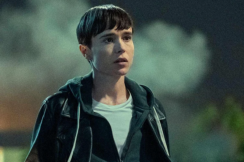 Elliot Page in The Umbrella Academy