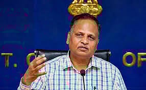 PTI : Former Delhi Minister and AAP leader Satyendar Jain