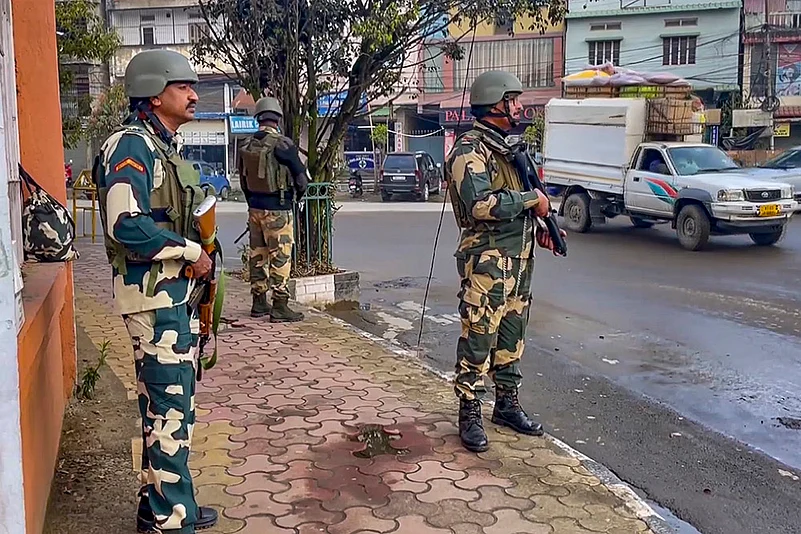 Presidents rule in Manipur: Security increased