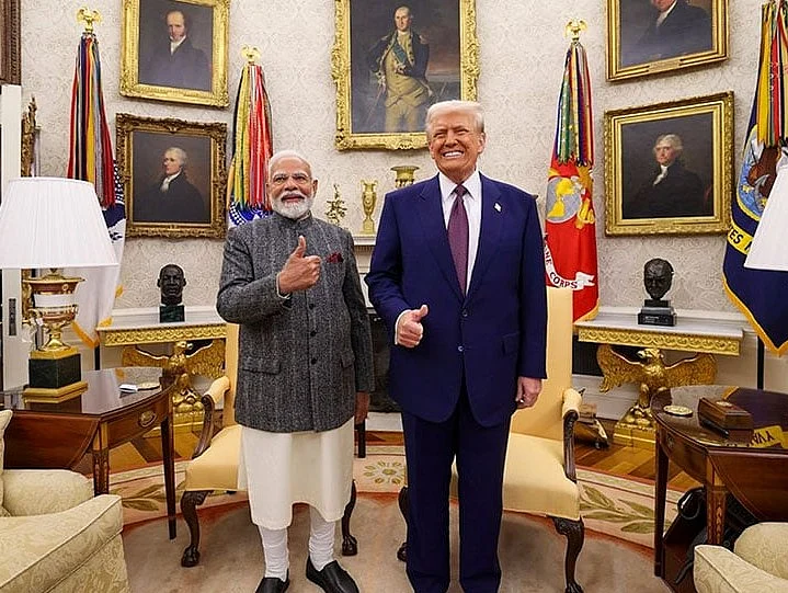 PM Modi meets Donald Trump