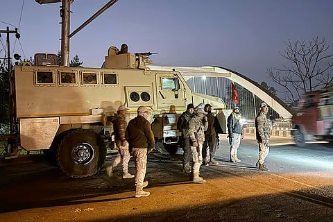 Heavy security after Prez rule in Manipur