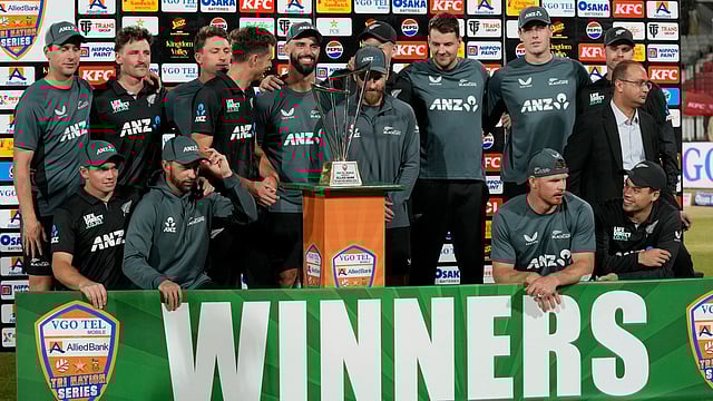 New Zealand Beat Pakistan By Five Wickets In Final To Win Tri-series Ahead Of CT 2025
