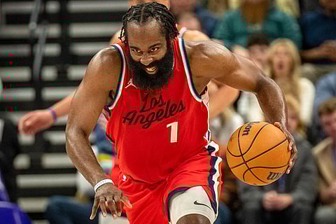 Clippers Jazz Basketball