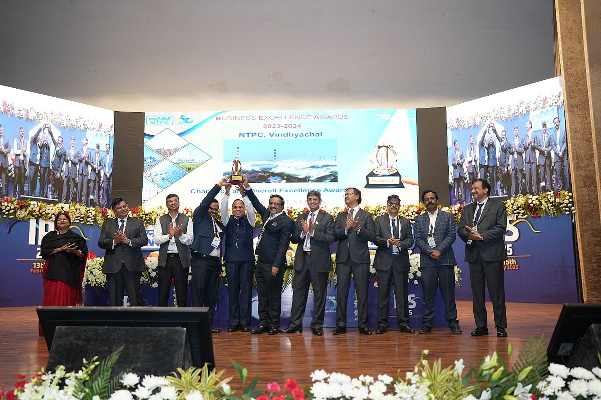 NTPC Vindhyachal Bags Overall Champion in Swarn Shakti and Business Excellence Awards