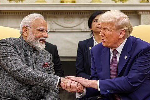 PM Modi meets Donald Trump