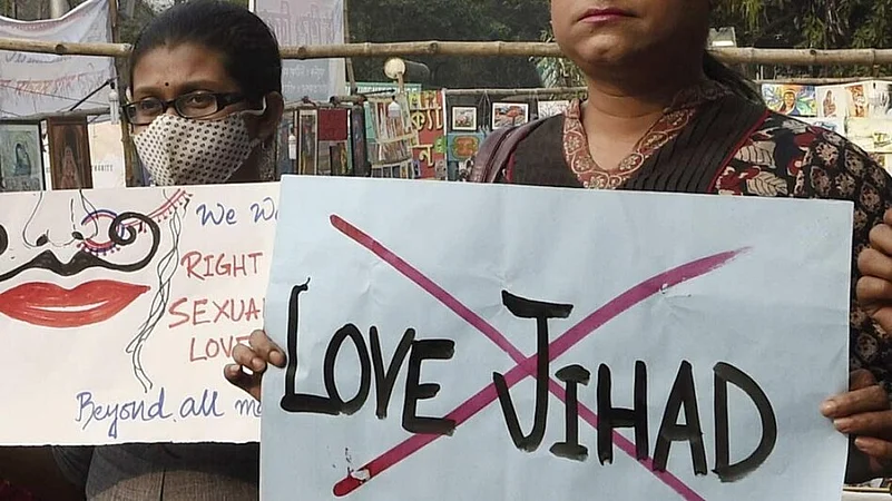 Protest against Love Jihad (Representational Image)