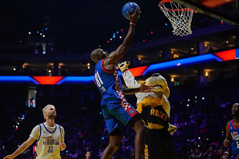 All Star Celebrity Game Basketball