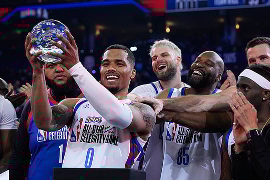 NBA All-Star Celebrity Game: Rome Flynn Scores 22 Points, Wins MVP Honours