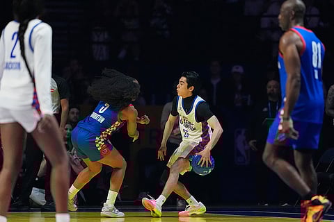 All Star Celebrity Game Basketball