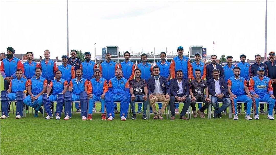 Photo: File : India Champions team in the first season of the World Championship of Legends.