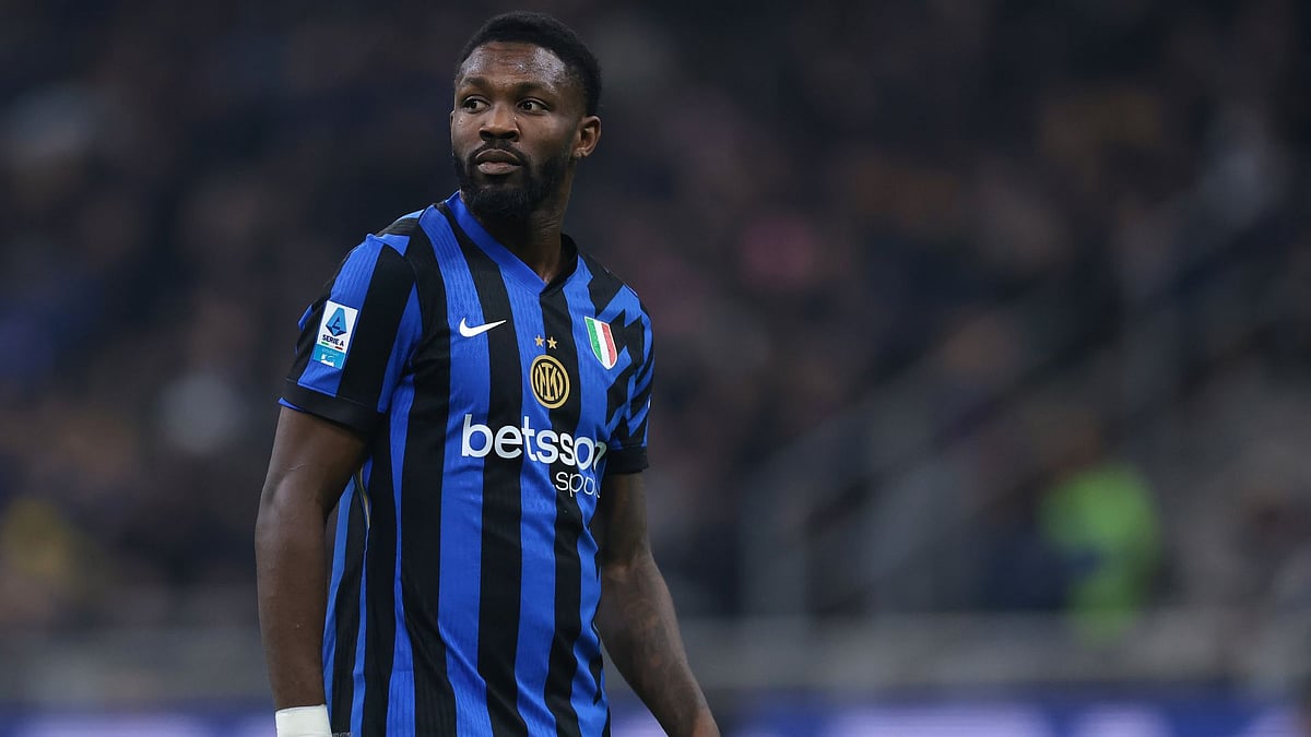 Thuram limped off during Inter's win over Fiorentina on Monday