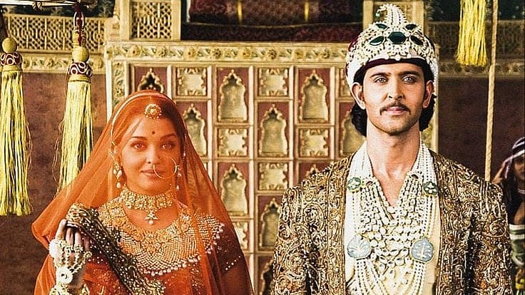X : A still from Jodhaa Akbar