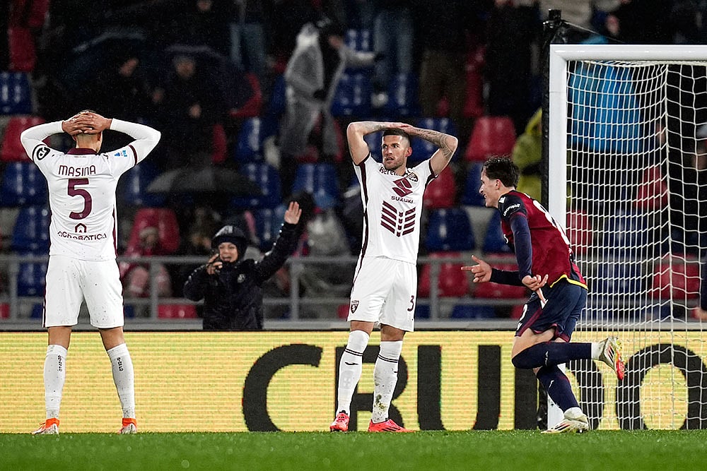 | Photo: Massimo Paolone/LaPresse via AP : Serie A: Bologna FC vs Torino FC