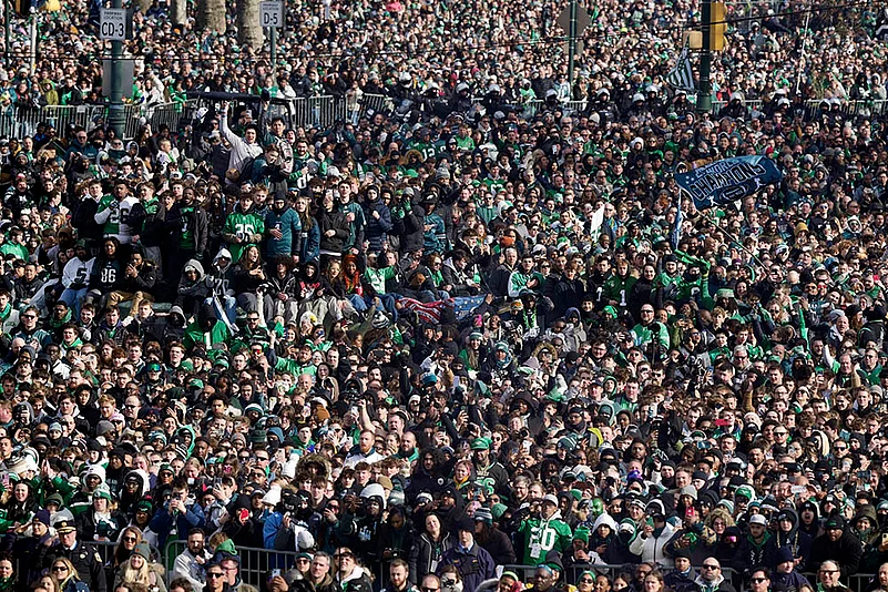 American Football NFL 2024-25 Super Bowl LIX Champions Philadelphia Eagles Parade