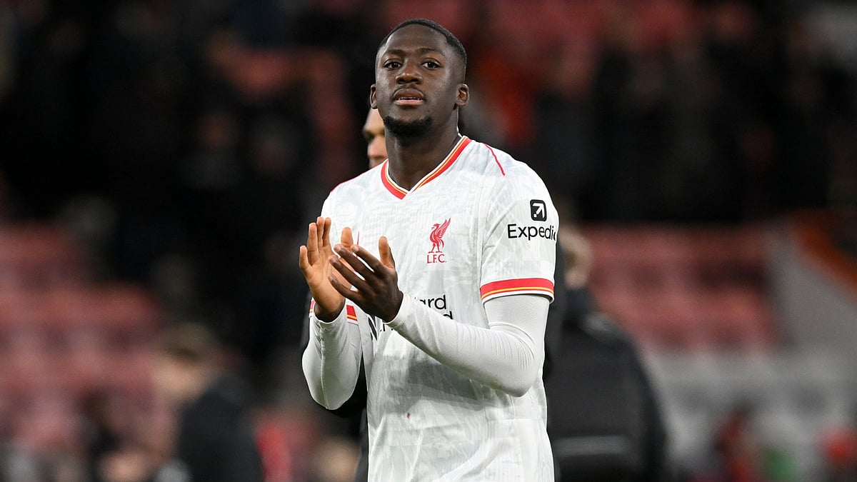 Liverpool defender Ibrahima Konate.