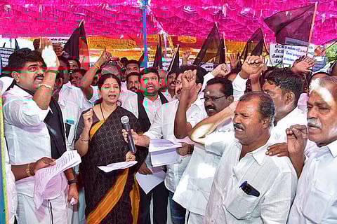 Protest in Ramanathapuram