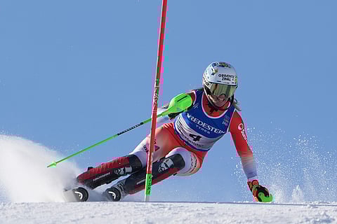 Austria Ski Worlds: Switzerland's Camille Rast